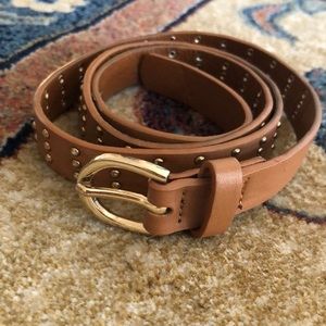 ❤️Brown Belt with studs